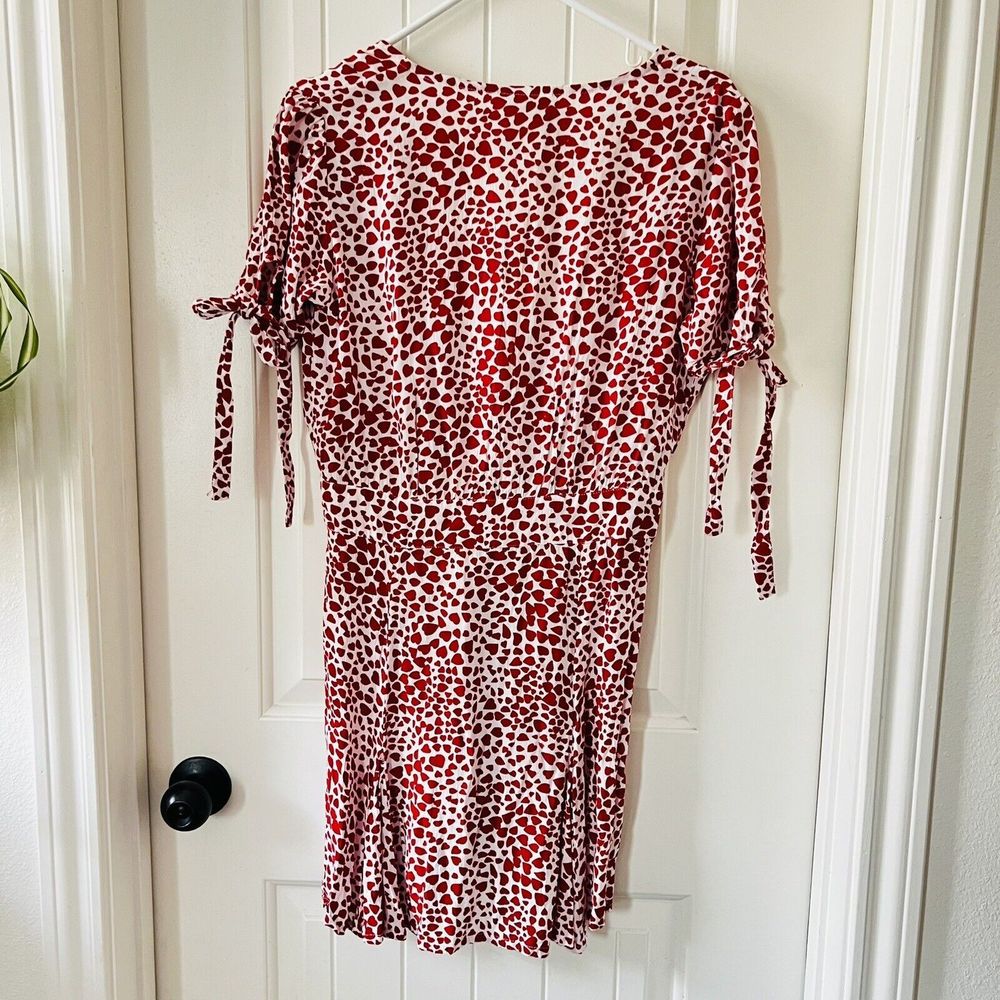 Anthropologie Red and White Mini Dress - Picture 5 of 15